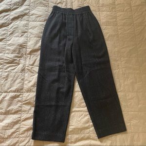 Heavyweight wool pants